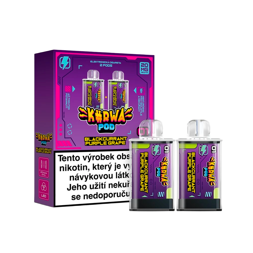 KURWA POD Blackcurrant Purple Grape