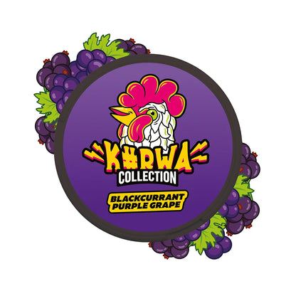 KURWA Blackcurrant Purple Grape slim nikotinové sáčky, balení 20 kusů