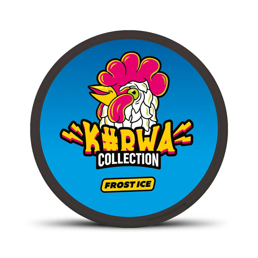 KURWA COLLECTION Frost Ice nikotinové sáčky s výraznou mentolovou chutí, 12 mg na sáček