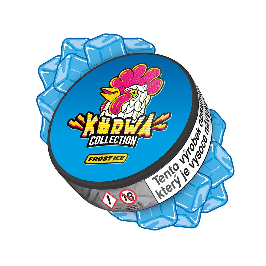 KURWA Frost Ice slim nikotinové sáčky s intenzivním chladivým efektem, balení 20 kusů