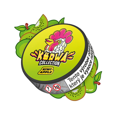KURWA Kiwi Apple slim nikotinové sáčky s ovocnou příchutí, balení 20 kusů