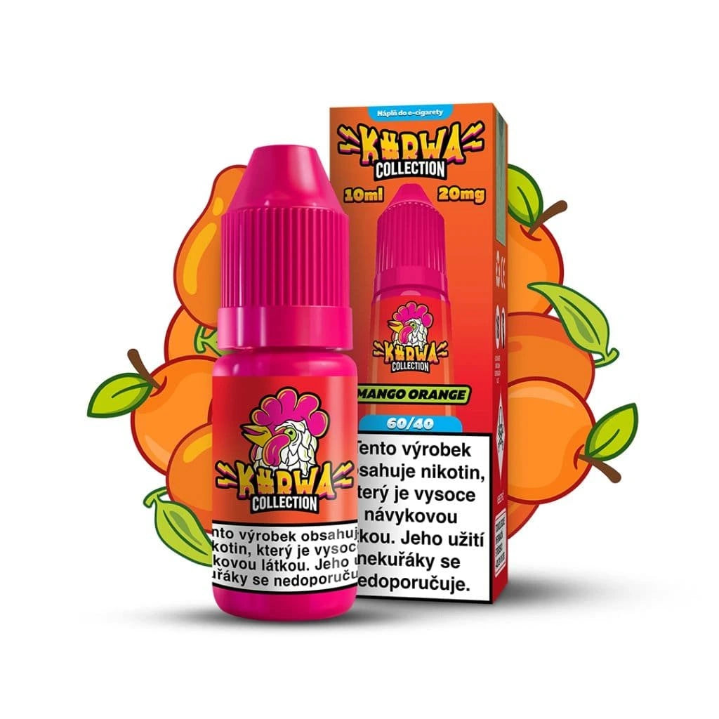 Kurwa Collection Mango Orange e-liquid 10ml 20mg