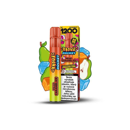 KURWA ROCKET Pear Caramel Ice