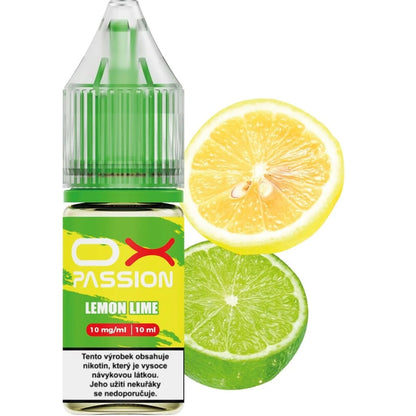 Lemon Lime od OXVA OX Passion Salts – citrusový e-liquid s chutí citronu a limetky pro elektronické cigarety a MTL vaping