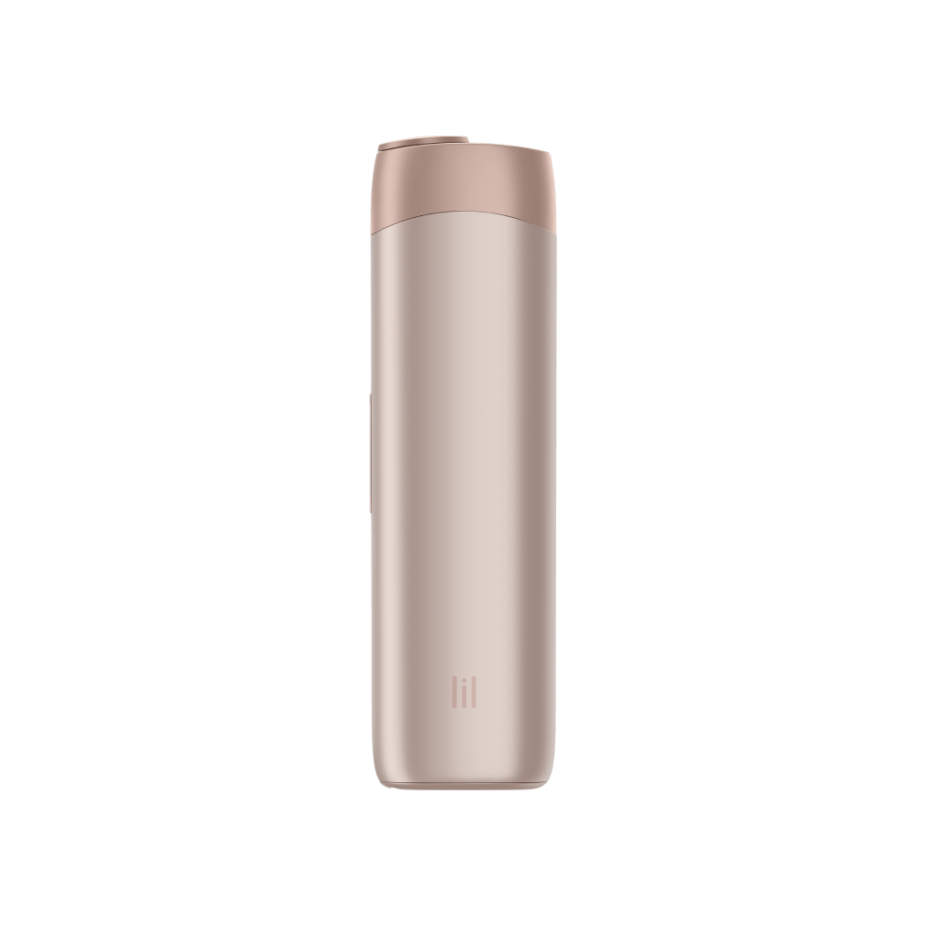 Nahřívač tabáku lil SOLID Ez Rose Gold v růžovozlatém barevném provedení