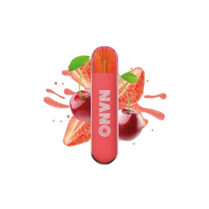 LIO NANO PRO Cherry Strawberry elektronická cigareta s výdrží až 1200 potahů