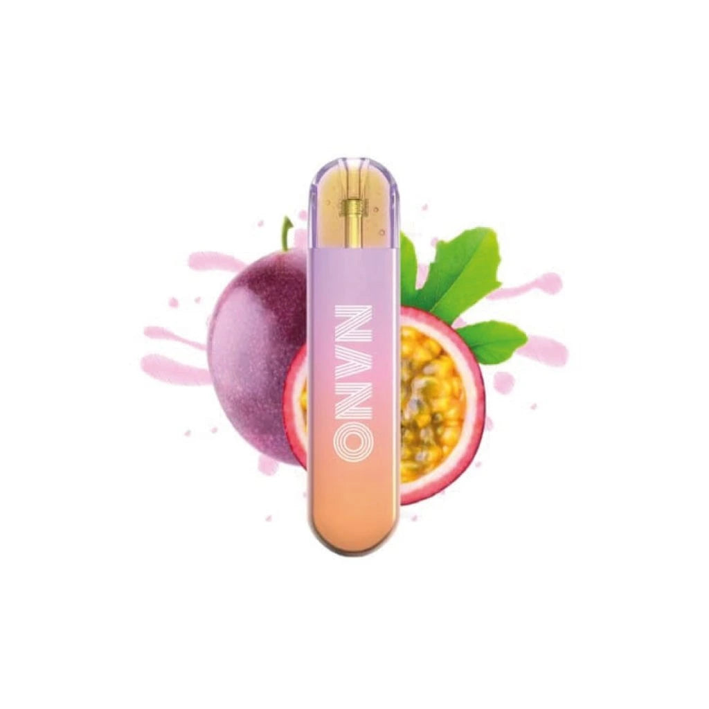 LIO NANO PRO Passion Fruit exotická vape s mesh spirálkou a výdrží až 1200 potahů