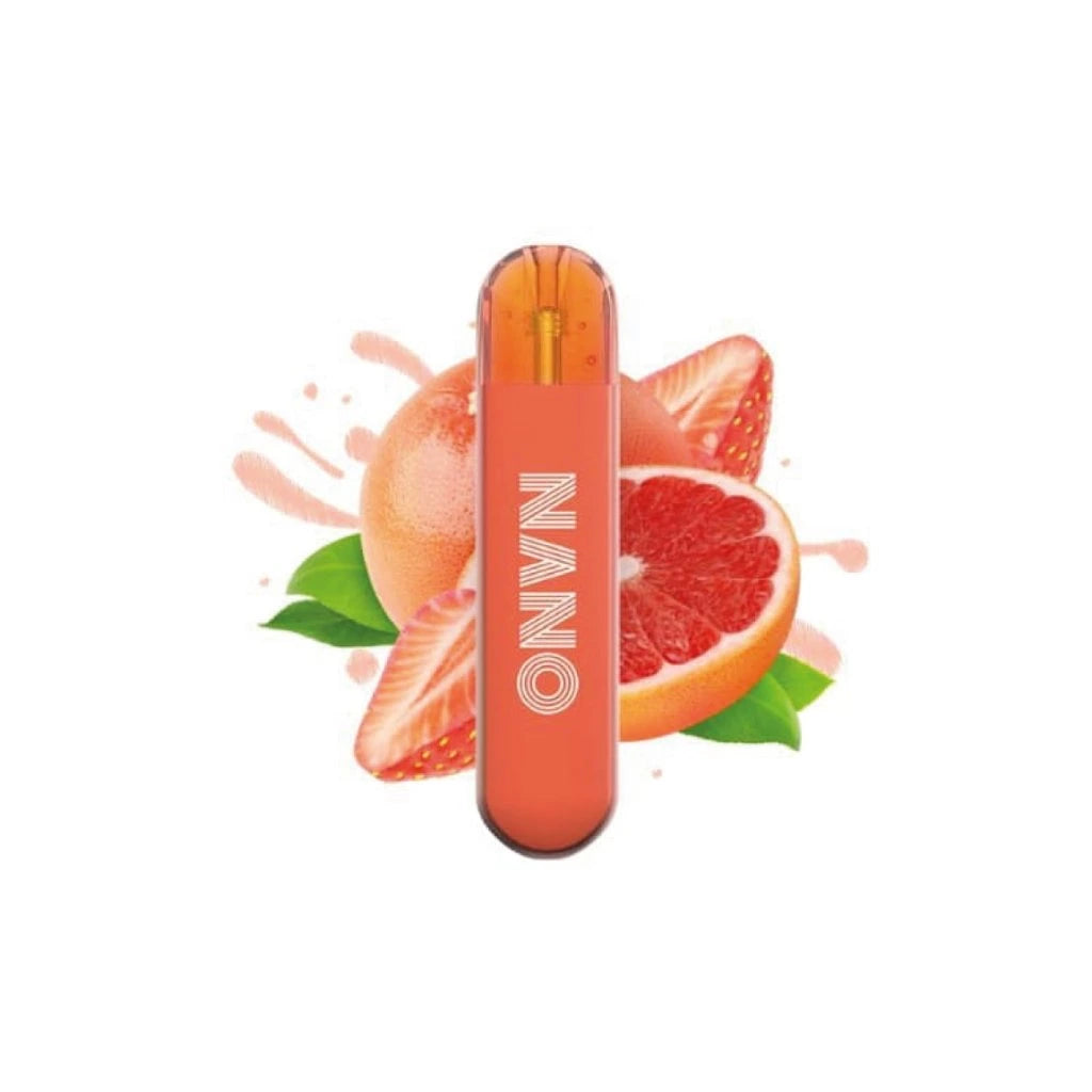 LIO NANO PRO Strawberry Grapefruit ovocná vape s mesh spirálkou a výdrží až 1200 potahů