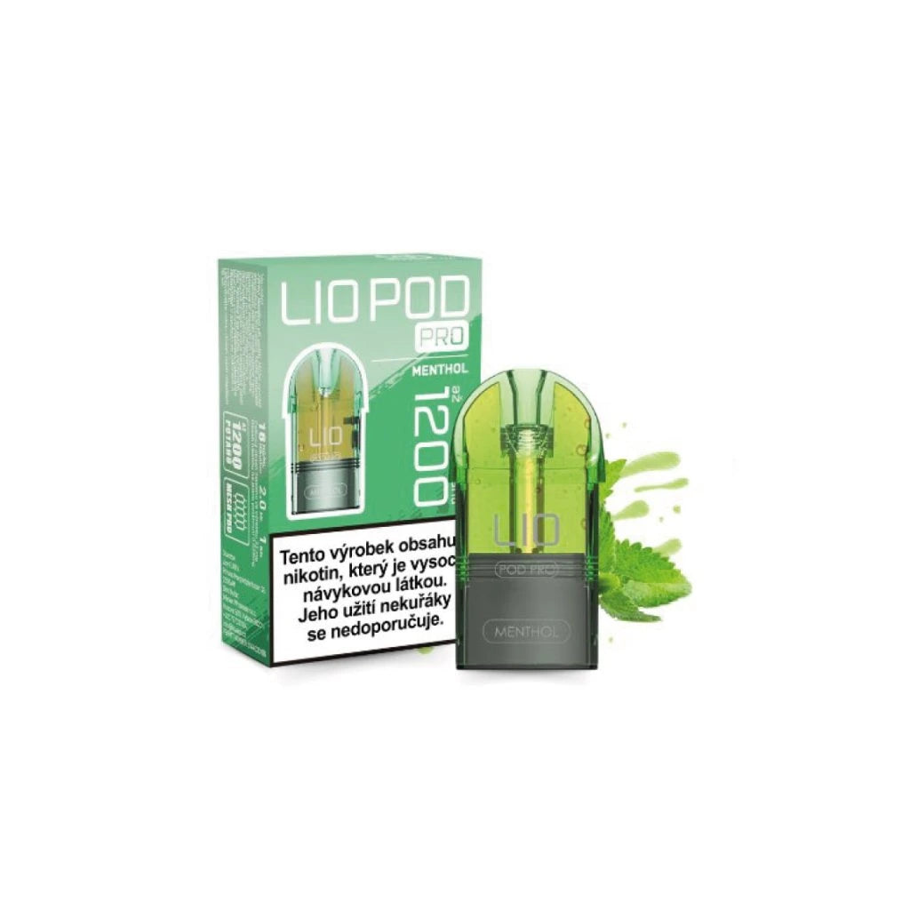 LIO POD PRO Menthol – předplněný pod s intenzivní mentolovou příchutí