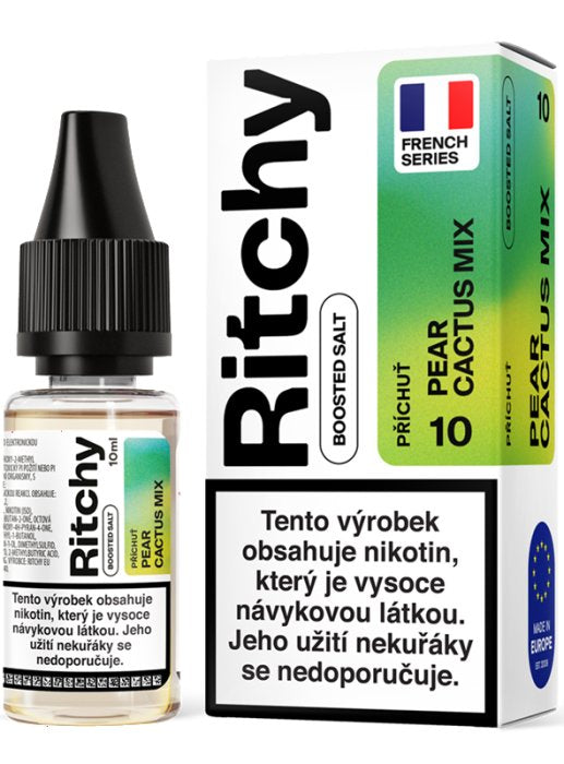 Ritchy Salt Pear Cactus Mix 10 mg – e-liquid s příchutí hrušky a kaktusu