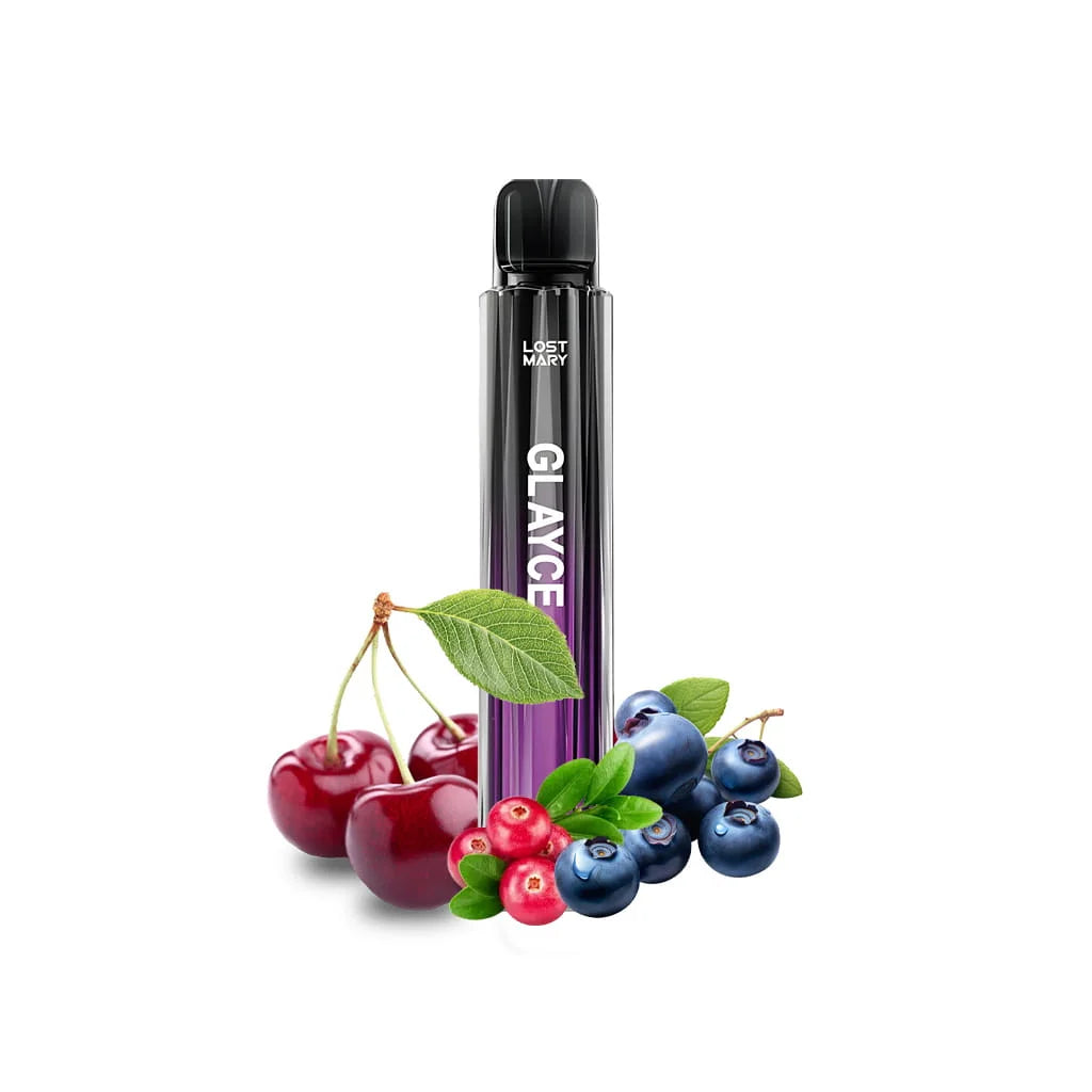 Lost Mary Glayce Starter Kit Blueberry Cherry Cranberry s dobíjecím POD zařízením a předplněným podem