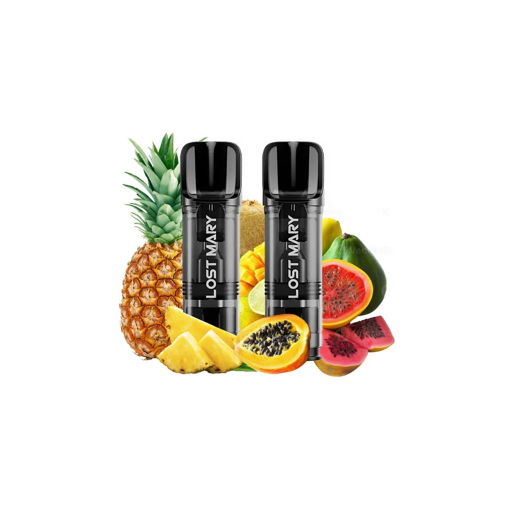 Lost Mary Glayce Tropical Fruit předplněné pody 2 ks s příchutí tropického ovoce