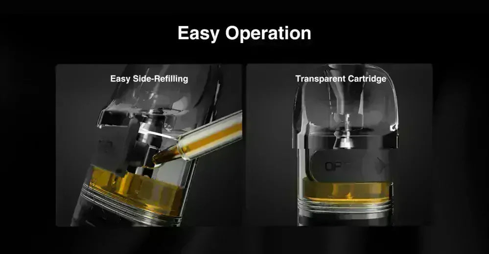 Lost Vape E-Plus V2 cartridge se snadným doplňováním e-liquidu a průhlednou nádržkou