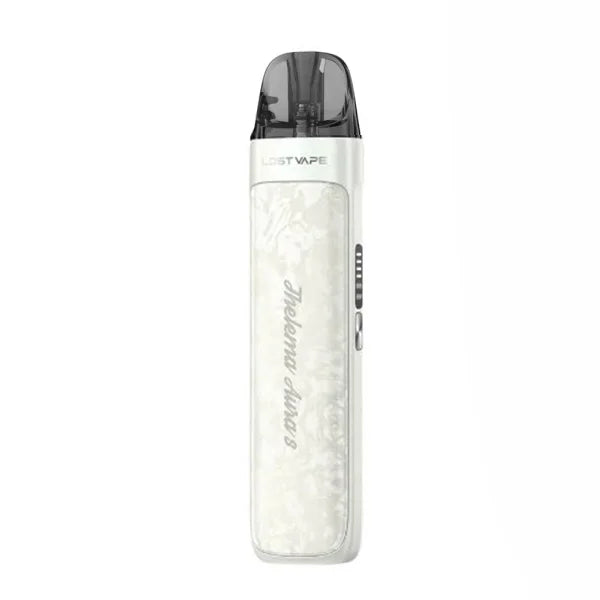 Bílá POD elektronická cigareta Lost Vape Thelema Aura S Baroque White