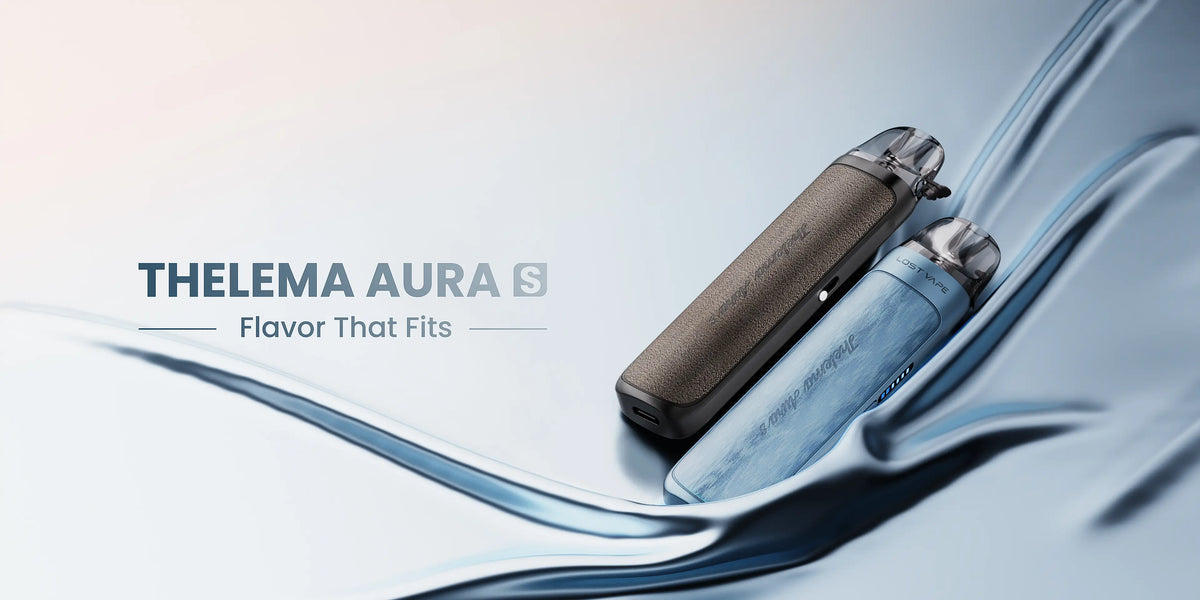 Kompaktní elektronická cigareta Lost Vape Thelema Aura S pro MTL a RDL vapování
