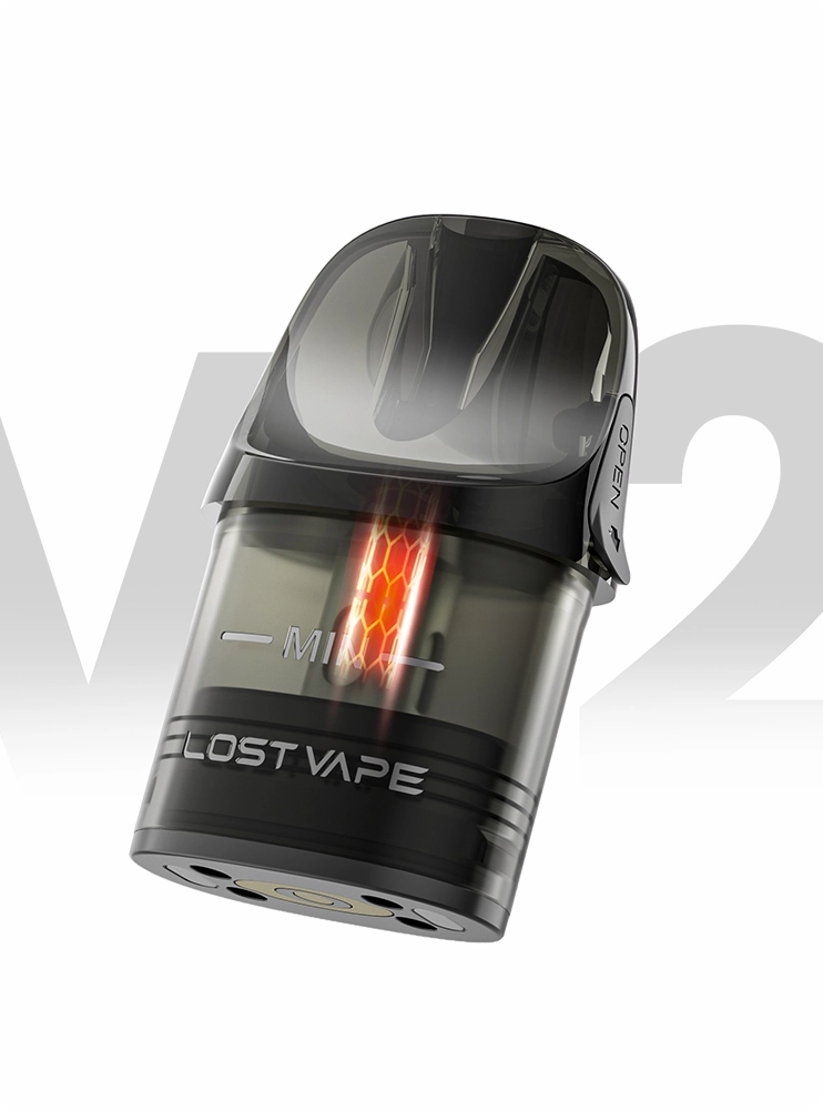 Mesh cartridge Lost Vape E-Plus V2 pro výraznou chuť a rovnoměrnou tvorbu páry