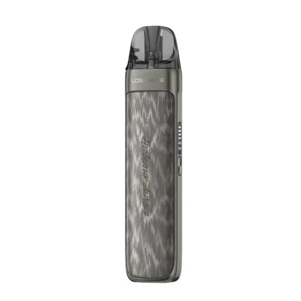 Šedá POD elektronická cigareta Lost Vape Thelema Aura S Steel Weave