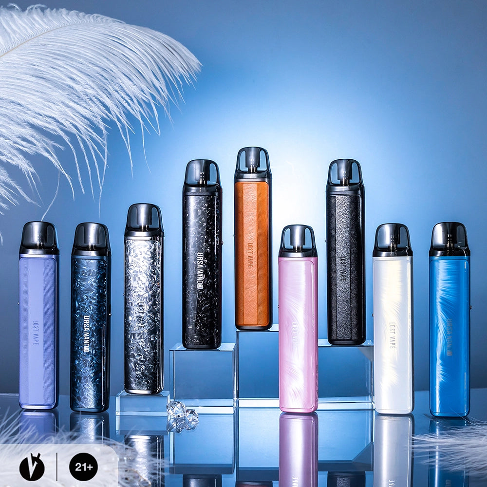 Lost Vape URSA Nano 3 elektronická cigareta 1200 mAh 30 W – přehled všech barevných variant pod systému