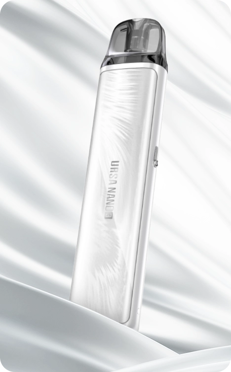 Lost Vape URSA Nano 3 Silk White elektronická cigareta – bílá varianta s elegantním designem