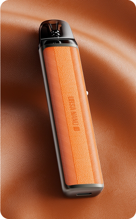 Lost Vape URSA Nano 3 Twill Orange elektronická cigareta 1200 mAh – detail oranžové varianty