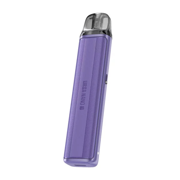 Lost Vape URSA Nano 3 Twill Violet – fialová elektronická cigareta s automatickým potahem