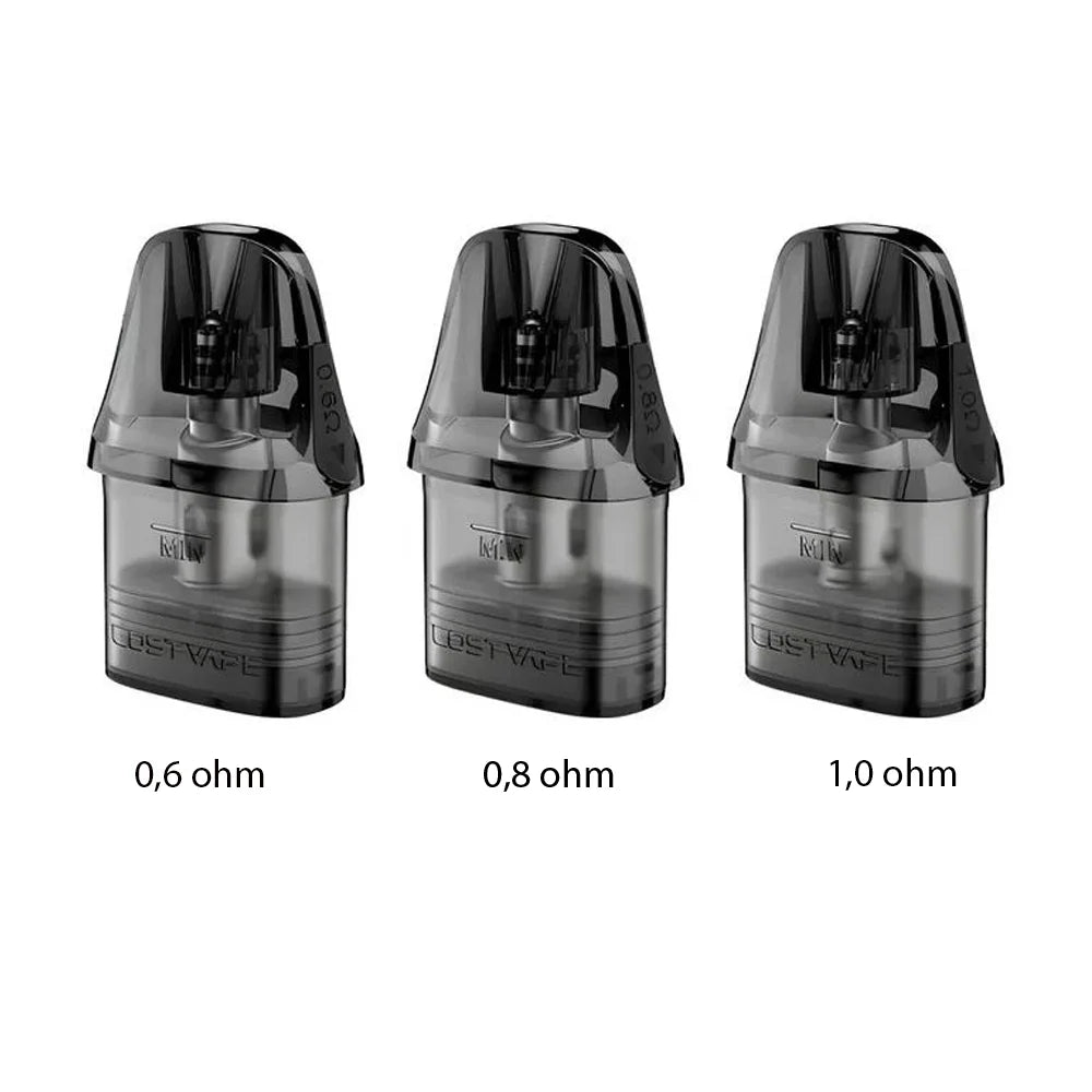 Lost Vape Ursa V3 Top Fill cartridge v odporech 0,6, 0,8 a 1,0 ohm pro RDL a MTL vapování