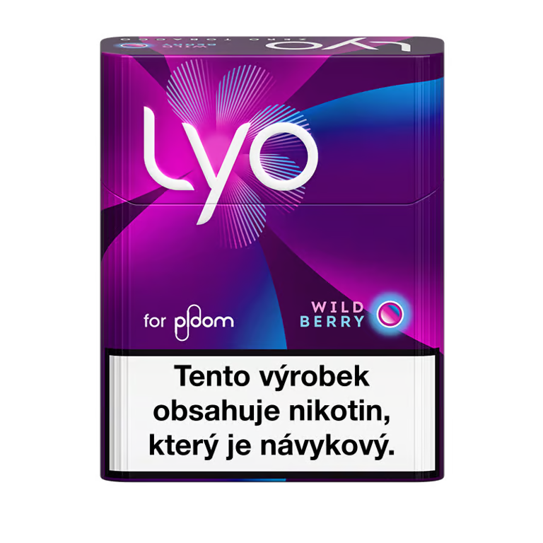 Krabička LYO Wild Berry s 20 nikotinovými náplněmi pro Ploom
