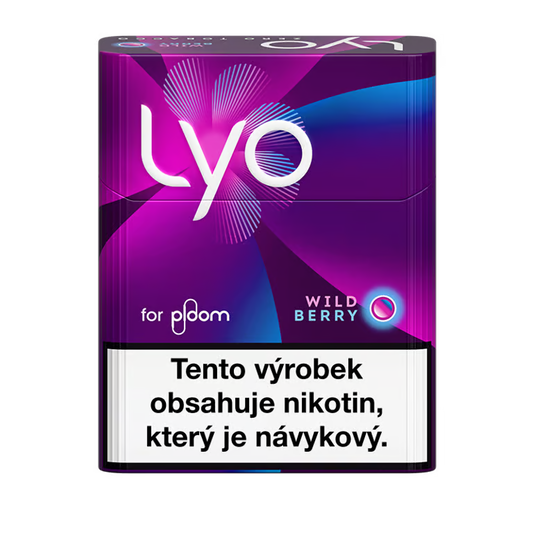 Krabička LYO Wild Berry s 20 nikotinovými náplněmi pro Ploom