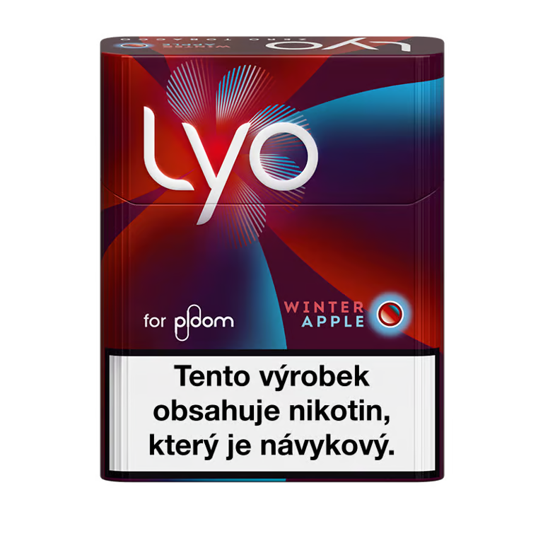 Krabička LYO Winter Apple s 20 nikotinovými náplněmi pro Ploom