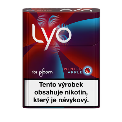 Krabička LYO Winter Apple s 20 nikotinovými náplněmi pro Ploom
