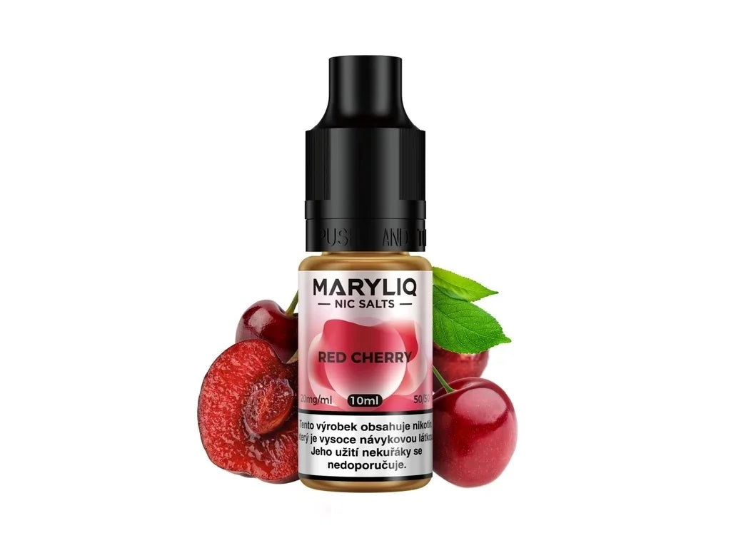 Maryliq Red Cherry e-liquid 10 ml 20 mg s příchutí červených třešní