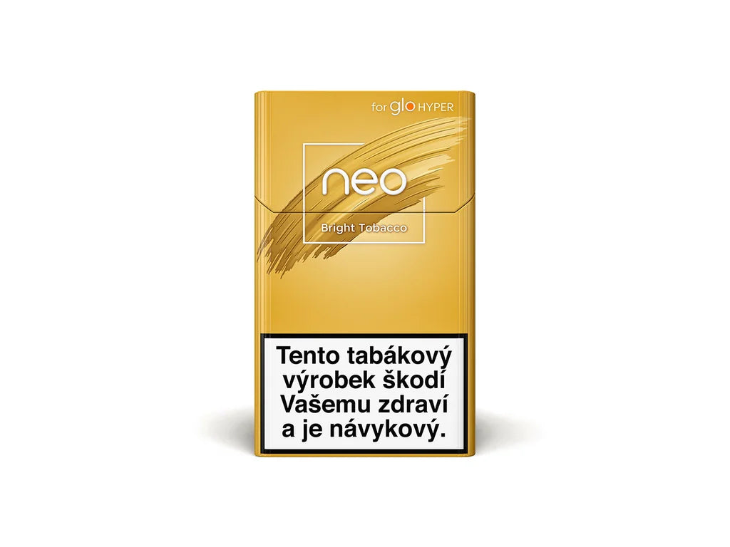 NEO Bright Tobacco krabička – tabákové náplně pro glo s jemnou světlou tabákovou chutí