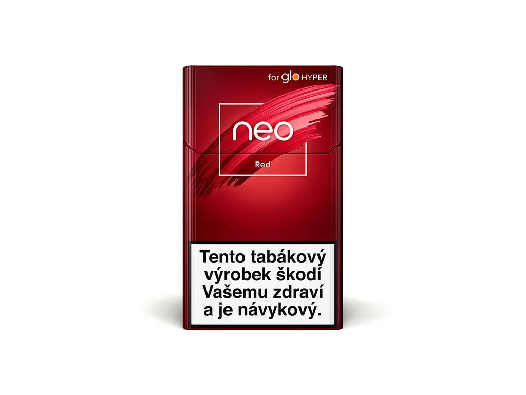 NEO Red krabička – tabákové náplně pro glo s výraznou aromatickou tabákovou chutí