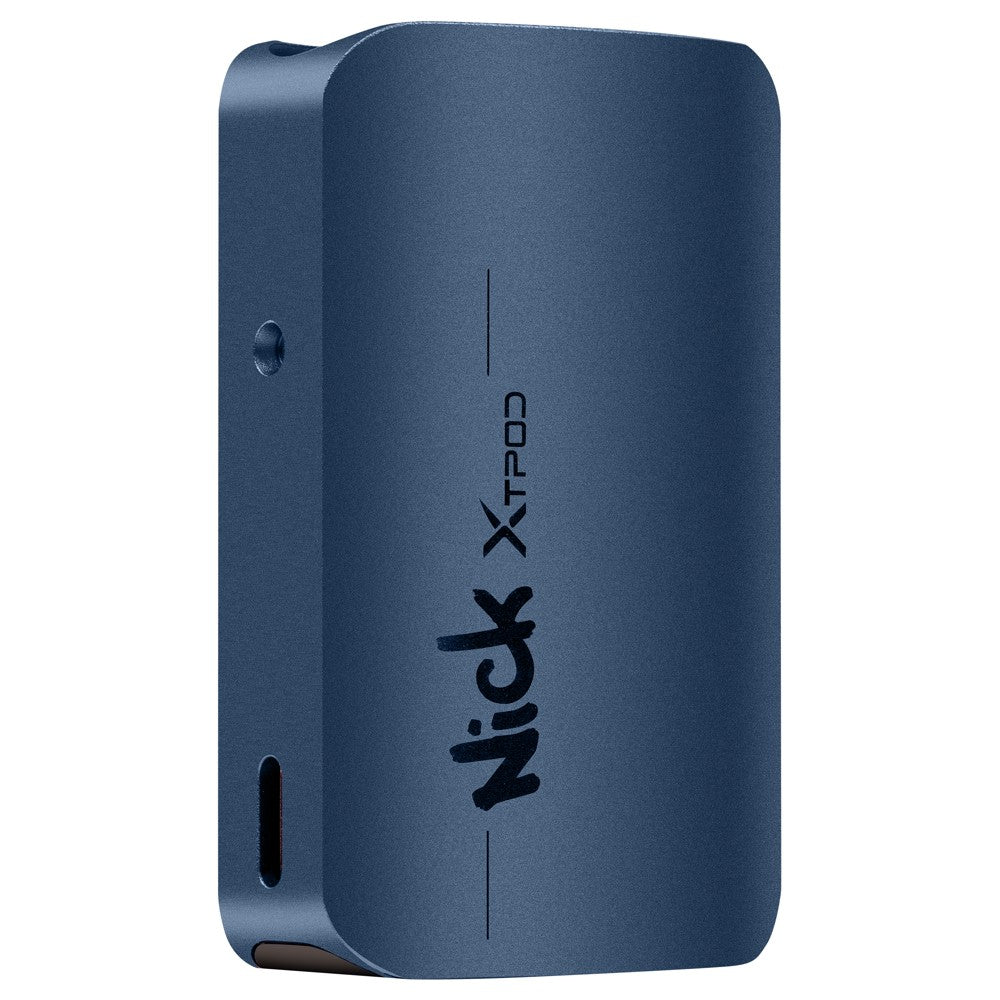 NICK X TPOD CUBE Navy Blue – modré dobíjecí POD zařízení s integrovanou baterií 1000 mAh