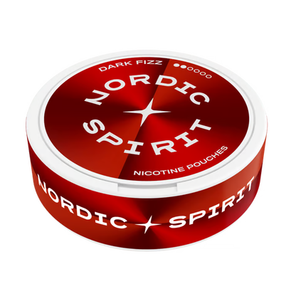 Nordic Spirit Dark Fizz Regular 5,6 mg nikotinové sáčky ve Slim formátu, příchuť skořice, vanilky a citrusů, balení 20 kusů