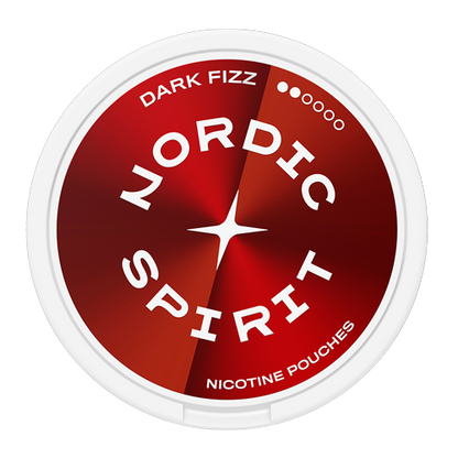 Nordic Spirit Dark Fizz Regular 5,6 mg Slim nikotinové sáčky s příchutí skořice, vanilky a svěžích citrusů, balení 20 sáčků