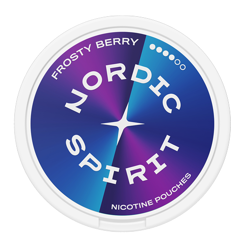 Nordic Spirit Frosty Berry X-Strong nikotinové sáčky s lesními plody a chladivou mátou, 20 slim sáčků