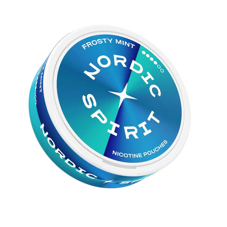 Nordic Spirit Frosty Mint X-Strong nikotinové sáčky 10,5 mg s ledově mentolovou příchutí