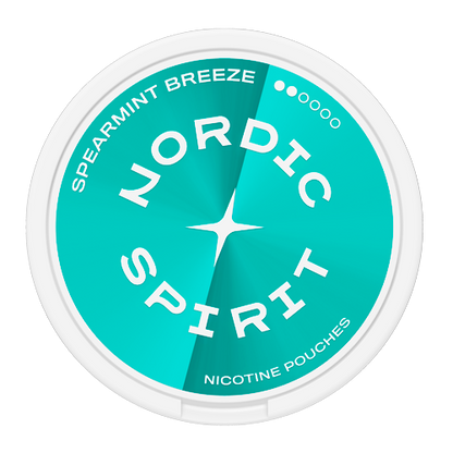 Nordic Spirit Spearmint Breeze Regular 5,6 mg mátové nikotinové sáčky ve Slim formátu se svěží spearmint příchutí