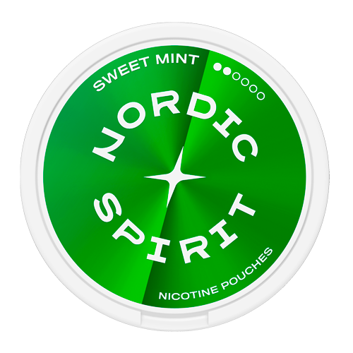 Nordic Spirit Sweet Mint Regular 5,6 mg mátové nikotinové sáčky se svěží a jemně sladkou mint příchutí
