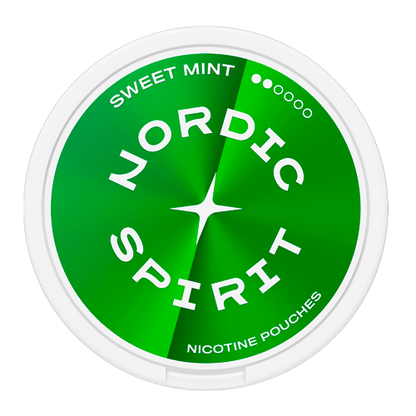 Nordic Spirit Sweet Mint Regular 5,6 mg mátové nikotinové sáčky se svěží a jemně sladkou mint příchutí