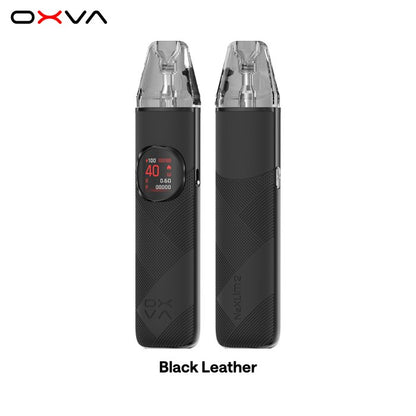 OXVA NeXLIM 2 otevřený POD systém Black Leather s baterií 2000 mAh, výkonem až 40 W, barevným displejem a rychlým USB-C nabíjením
