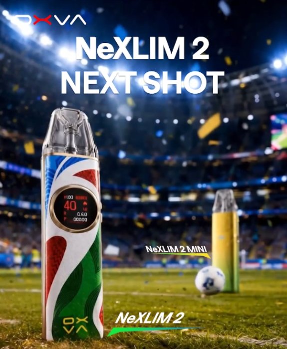 OXVA NeXLIM 2 otevřený POD systém v porovnání s OXVA NeXLIM 2 mini