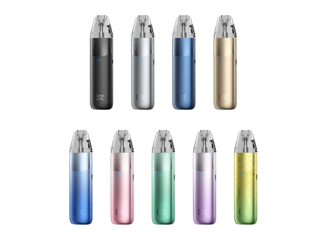 OXVA NeXLIM 2 Mini plnitelná elektronická cigareta 1500mAh s cartridge UNITECH 3.0 porovnani všech barev