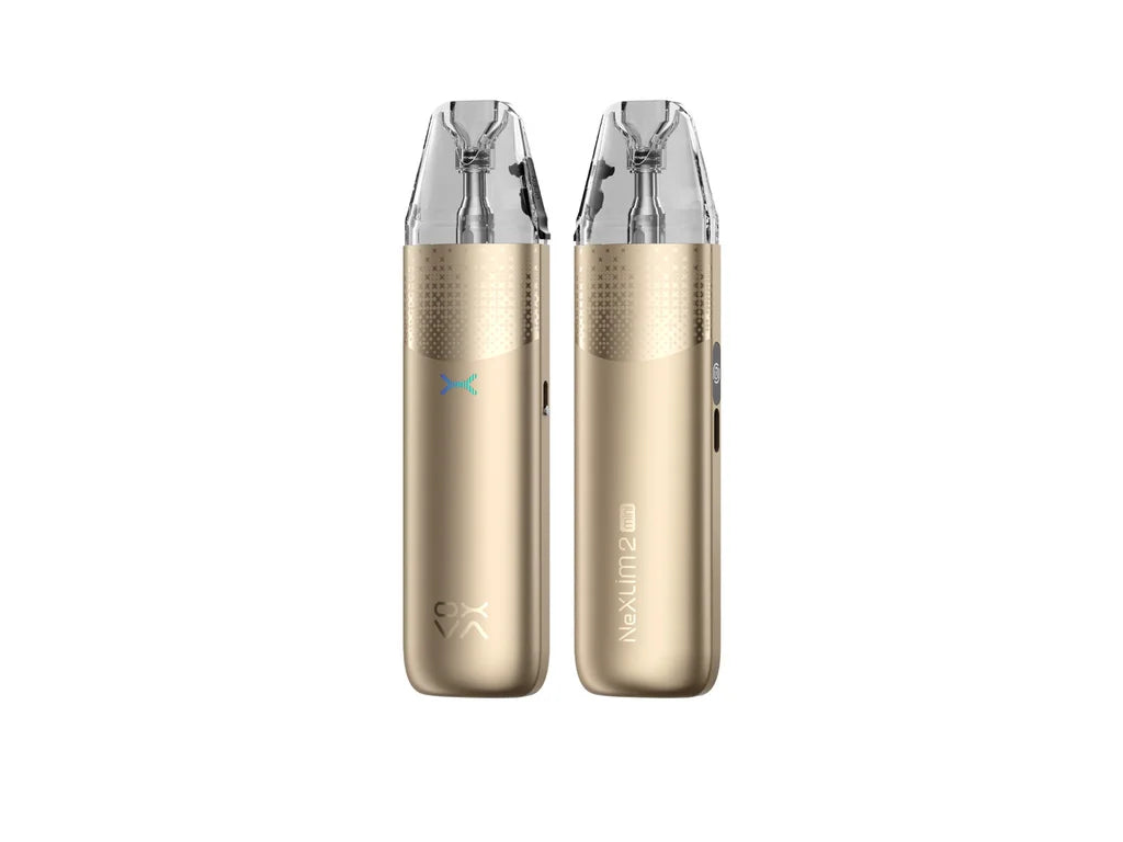 OXVA NeXLIM 2 Mini plnitelná elektronická cigareta 1500mAh s cartridge UNITECH 3.0 barva Solar Gold