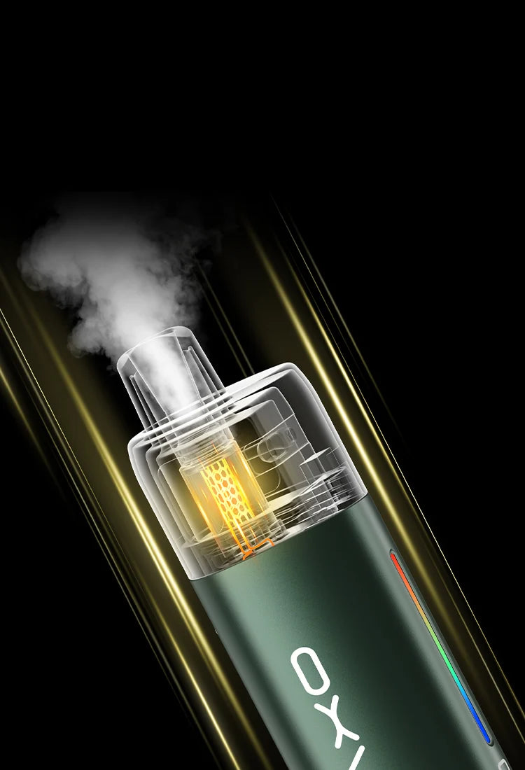 OXVA ONEO Pod cartridge s integrovanou Mesh spirálkou – detail žhavení v POD systému