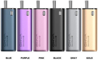 OXVA SlimStick X Pod Kit s baterií 1400 mAh, plnitelná ecigareta, porovnání všech barev