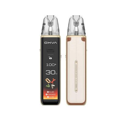OXVA XLIM 3 Ultra Brown Beige elektronická cigareta 1500 mAh s dotykovým displejem