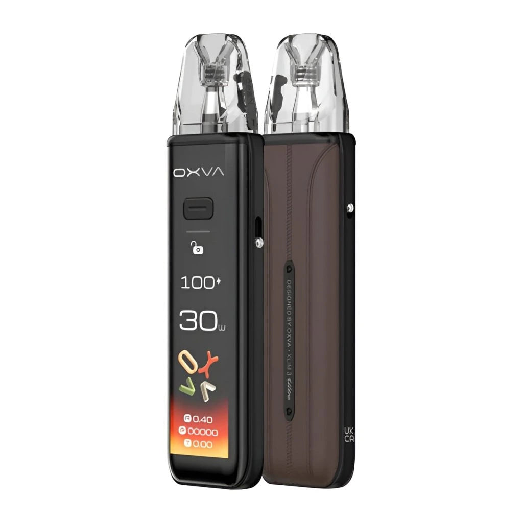 OXVA Xlim 3 Ultra Mocha Brown plnitelná e-cigareta pro vaping e-liquidů