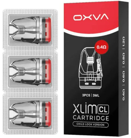 OXVA Xlim CL POD 0,4 ohm náhradní cartrige pro plnitelné ecigarety 3ks